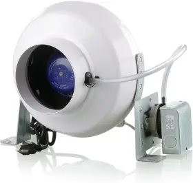 -us 445048217219 Vk 100 Ps Dryer Booster Fan For 4 Inch Duct Work With Pressure Sensor - Auto