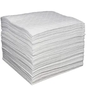 Lt011 A In 850069451707 Aain Spill Absorbent Pads/mats 20 Inch Length X 15 Width White