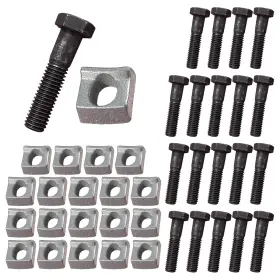 A.a X40-x118 A.a 20 Pack - Wheel Rim Clamp Wedge And Bolt For Lowboy Construction Trailer