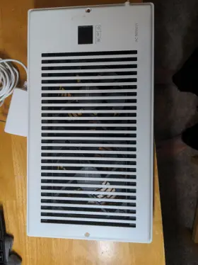 Ac-rfb62-w Ac Infinity Quiet Register Booster Fan 10-speed Control Smart Vent 6x12 Inch Heating/cooling