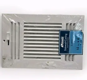 64136 Accord New Sidewall/ceiling 3-way Register 10 Inch X6 Adjustable #64136 Vent