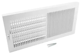 Ab3brwh146 Accord Ventilation 611918062198 Baseboard Grille With 1/3-inch Fins Louvered Design 14-inc #3