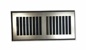 Apfrsnl410 Accord Ventilation Plastic Floor Register With Louvered Design 4-inch X 10-in #2