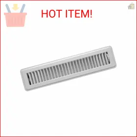 Apfrtpl212 Accord Ventilation Abfrwh214 Floor Register 2 Inch X 14 White