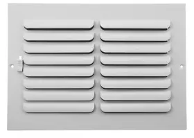 Zx200.2 Accord Sidewall /ceiling One Way Vent 12 X 8 White