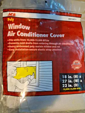 54311 Ace Window Air Conditioner Cover 18 Inch H X 27 W 22 Deep