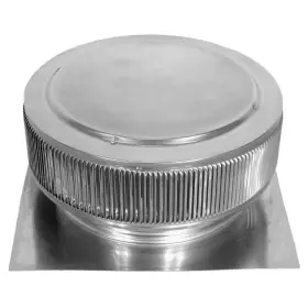 Active Ventilation 313055048072 14 Inch Mill Finish Aluminum Roof Vent No Moving Parts Wind