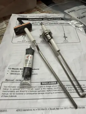 58015-02 Aerco Maintenance Kit 24 Month Compatible