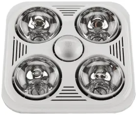 A716r-w Aero Pure A716r Heater Series 90 Cfm 1.2 Sone Ceiling Mounted - White