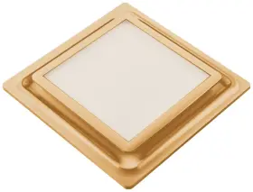 Abf110l5 Aero Pure Abf110 Designer Series 110 Cfm 0.9 Sone Ceiling - Gold