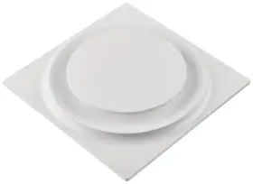 Abfs0511d6 Aero Pure Designer Series 50 - 110 Cfm 0.4 Sone White