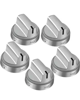 Jgb660sej1ss Aftermarket Ge Gas Range Oven Burner Knobs 5 Pack Fits More Models See Descr