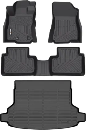 Aipoil 759135318077 Floor Mats And Cargo Liner Set For 2025 Subaru Forester All Weather Prote
