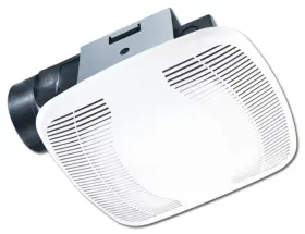 Bfq90 Air King 90 Cfm 2.5 Sone Ceiling Mounted Snap-in Exhaust - White