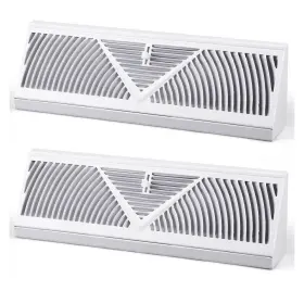Regbb15w Air Rite 2 Pack Baseboard Register/diffuser 15 Inch - White New