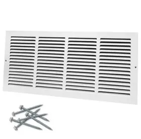 B0cdl4v87q Air Vent 24 Inch W X 10 H Duct Opening Size Steel Return Grille Cover