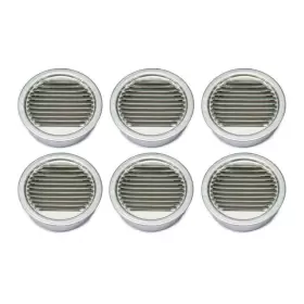 Mlm3mf Air Vent Aluminum Soffit 3.44 Inch X 3 Weather Resistant Round Mill Finish