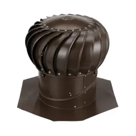 Tib12sbr Air Vent 12 Inch Brown Aluminum Internally Braced Wind Turbine
