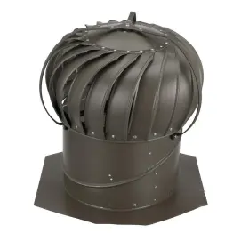 Tob14sww Air Vent 14 Inch Weatherwood Aluminum Externally Braced Wind Roof Turbine