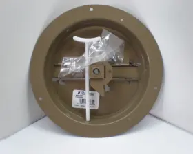 1800006 Airmate 800-d 06 Inch Ceiling Diffuser Butterfly Damper Brown Free Shipping
