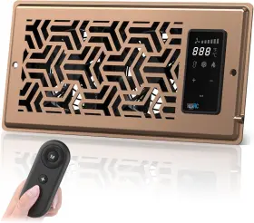 T4-10s Aitecac 4x10 Inch Register Booster Fan With Remote Control And Thermostat Hvac Vent