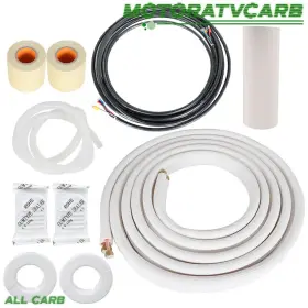 All-carb Mot2933444 All-carb 25feet 3/8 - 5/8 Dia. Install Kit For Mini Split Heat Pump Systems