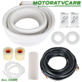 Mot2934080 All-carb 50 Feet Install Kit For Mini Split Heat Pump Systems 3/8 - 5/8 Dia