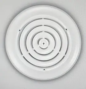 0922-nmb-875 Altus 639-8253 6-inch White Round Steel Ceiling Diffuser Nwot/ In Original Pkg