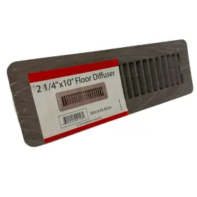 Altus 899205001581 Steel Floor Register Vent Diffuser With Damper For 10 In X 2.25 Opening New