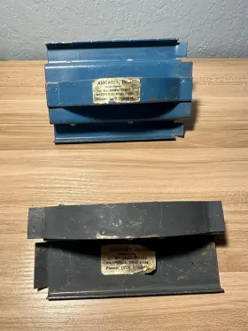 1100-ac Amcraft Inc Tool Lot - Grey And Blue Duct Work Tools Ductwork Fabrication Used #2