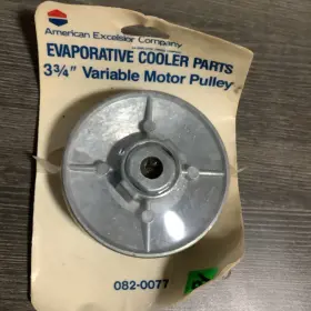 082-0077 American Excelsior Company Evaporative Cooler Parts 3 3/4 Pulley P/n