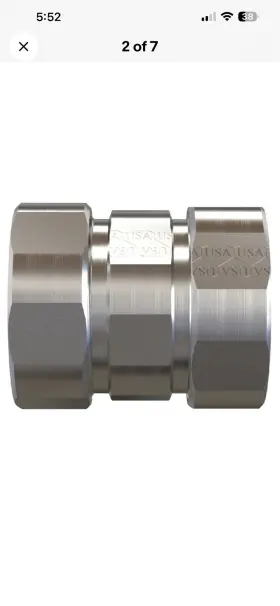 American Fittings Corp. Nt2761 Multiple 3/4 Inch Rigid Compression Coupling Lot Of 30