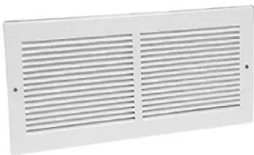 372w14x6 American Metal Products Return Air Grille Steel White 14 X 6- Inch -372w14x6