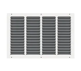 American Metal Products 372w20x12 20x12 Inch Flat Return Air Grille White Hvac 20 X 12