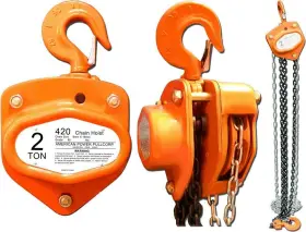 American Power Pull 036683404200 420 Chain Block 2 Ton Standard