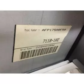 Afp175a0fr0 American Standard 1 Inch Pleated Air Filter Enclosure 196293 #3