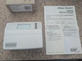 Tht02251 American Standard Electronic Heat-pump Thermostat Taystat 575 Trane