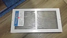 375w14x6 Ameriflow #375w14x6 14ftft X 6ftft In Base Return Grille. White T49