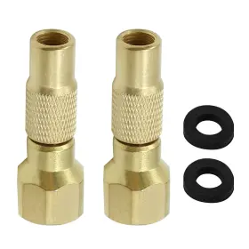 Gefxl22 Anxingo Air Chuck Twist-on 2 Pcs Heavy Duty Tire Screw On