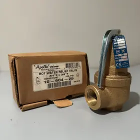 Rvw60-34125 Apollo Valves 10-604-25 Pressure Relief Valve 125 Psi New Open Box