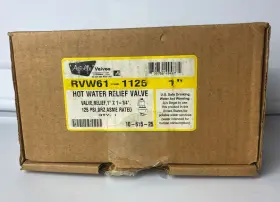 10-614-05 Apollo Valves Rvw61 3/4x1 Inch 30 Psi Hot Water Relief Valve