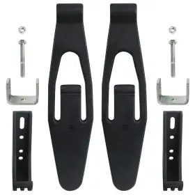 Dl021 Apperfit Hood Latch Strap With Catch Bracket Kit 2 Pack Compatible Kenworth T300