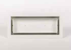 Av4x10wht Aria Framed Og Floor Vent Luxe 4 Inch W. X 10 - White