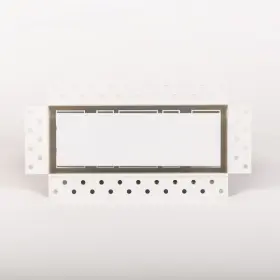 Dwall10x30.25swh Aria Ventfittes 30x10-in 1-way Steel Satin White Sidewall/ceiling Register