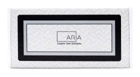 Aria Vent Inc. 628504055014 4 X 10 Matte Black #3