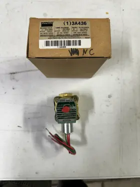 8210g9hw Asco Solenoid Valve 240v 3/4 Inch Dayton 3a436 Hot Water 5-125 Psi