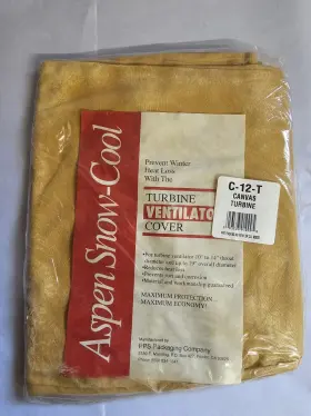 C-12-t Aspen Snow-cool Turbine Ventilator Cover Canvas 10 Inch To 14 Diameter