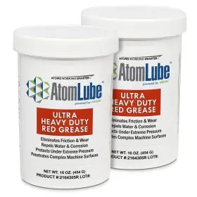 Atomlube 850043322146 Ultra Heavy Duty Red Grease Wheel Bearing For Semi Truck Accessories