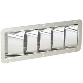 Attwood 711181618907 Louver Vent In Stainless Steel