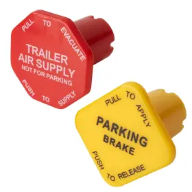 Apt00026 Aupartik Parking And Air Brake Knobs For Semi Trucks Threaded Fit Peterbilt Kenwor